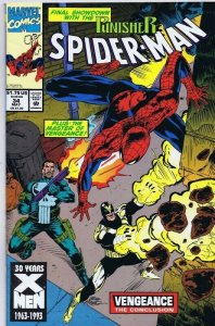 Spiderman #34 ORIGINAL Vintage 1993 Marvel Comics Punisher