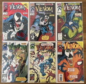 Venom Lethal Protector #1-6 Complete Run • Marvel 1993 • Lot of 6 • HIGH GRADE
