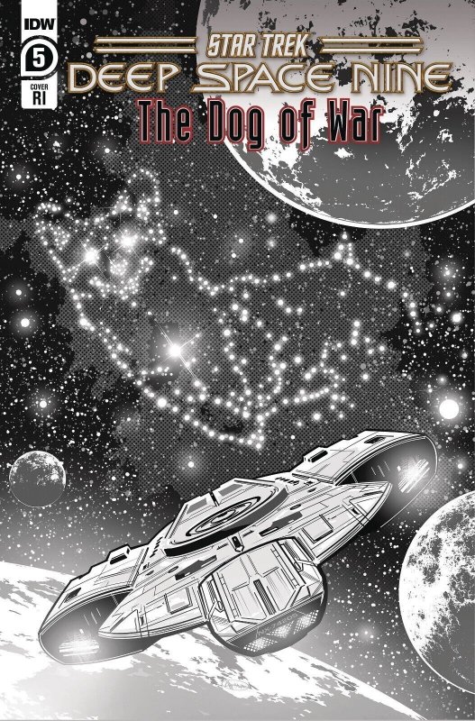 Star Trek DS9 The Dog of War #5 2023 Hernandez 1:10 Ratio IDW EB106