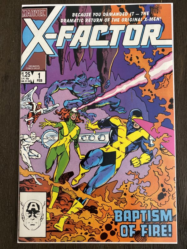 X-Factor 1 9.2 NM or better Feb 1985