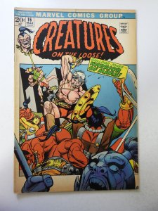 Creatures on the Loose #16 (1972) VG Condition 1/2 tear fc