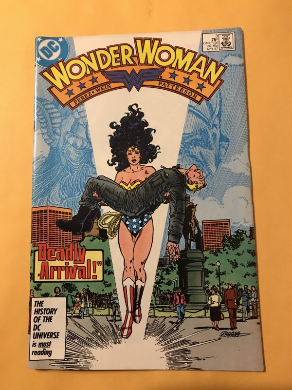 Wonder Woman #3 : DC 4/87 Fn/VF; 1st Julia & Vanessa, George Perez