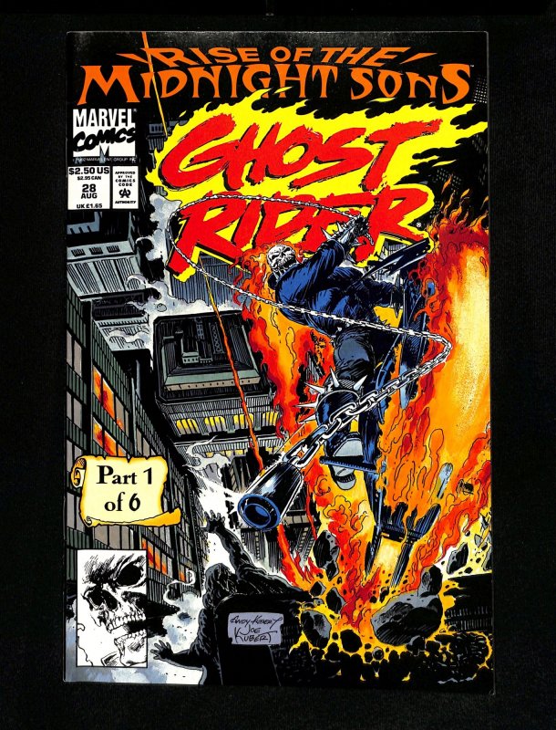 Ghost Rider (1990) #28 1st Midnight Sons Lilith!