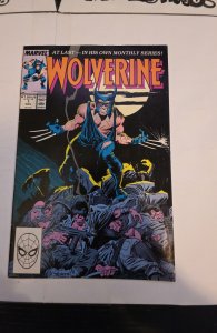 Wolverine #1 (1988)first full solo series Patch mid grade