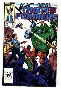 Transformers #14 1986-1st Grapple, Hoist, Smokescreen-comic book