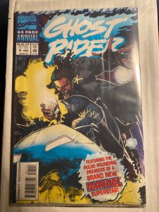 Ghost Rider Annual #1 (1993) sealed ploy bag with cards