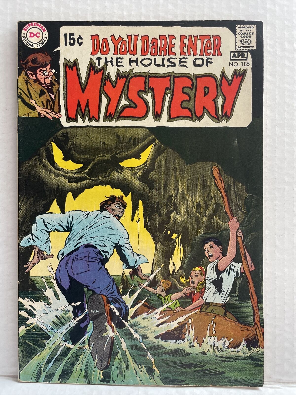 House Of Mystery Neal Adams Bronze Age Horror Comic Books Bronze Age DC Comics Horror