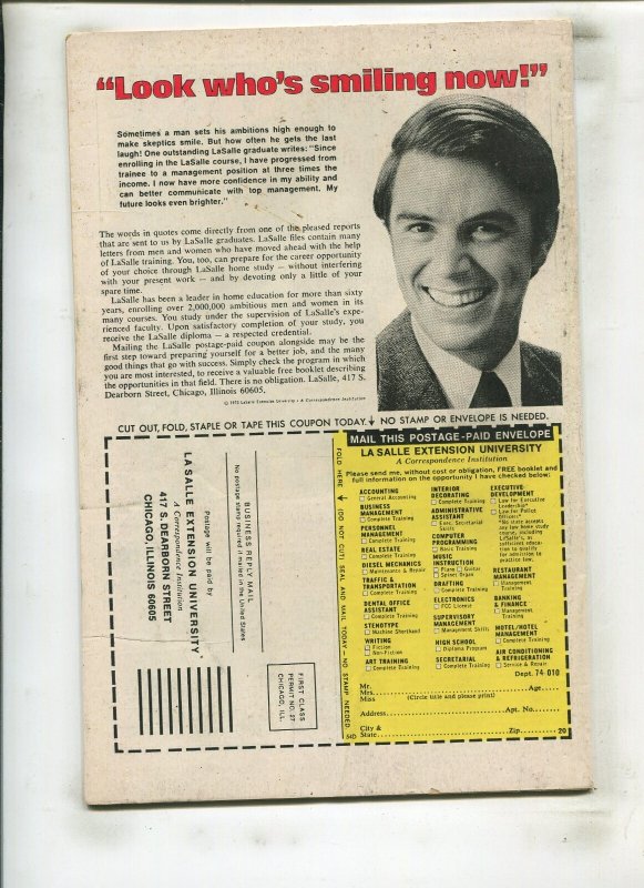 STRANGE TALES #184 (4.0) DORMAMMU!! 1975