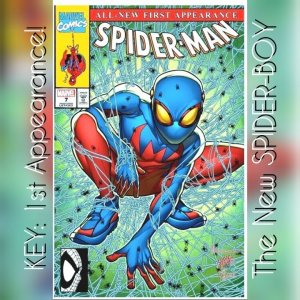 Spider-Man #7 (2023) KEY 1st APP of SPIDER-BOY/RARE VARIANT/Gwen Mary Jane Peter