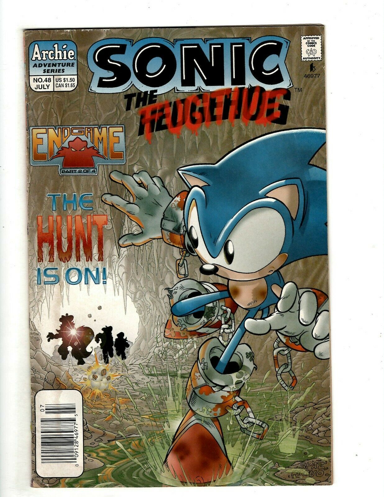 Sonic the Hedgehog #144 2005 Archie Adventure Series Knuckles