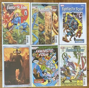 Fantastic Four #1,2,3,4,5,6 NM Lot 2025 Marvel Comics