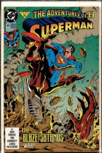 Adventures of Superman #493 (1992) Superman