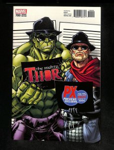 Mighty Thor PX Previews Special #700
