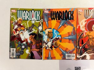 4 Warlock Marvel Comic Books # 1 2 3 4 Avengers Defenders Thor Hulk 39 JS48