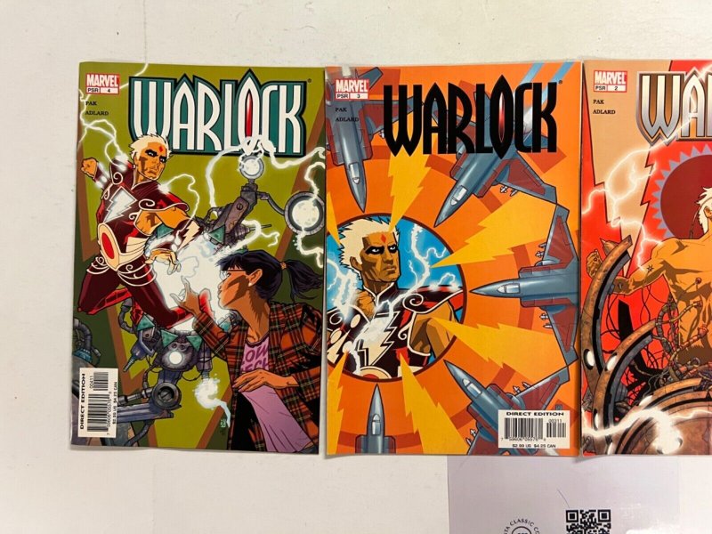 4 Warlock Marvel Comic Books # 1 2 3 4 Avengers Defenders Thor Hulk 39 JS48