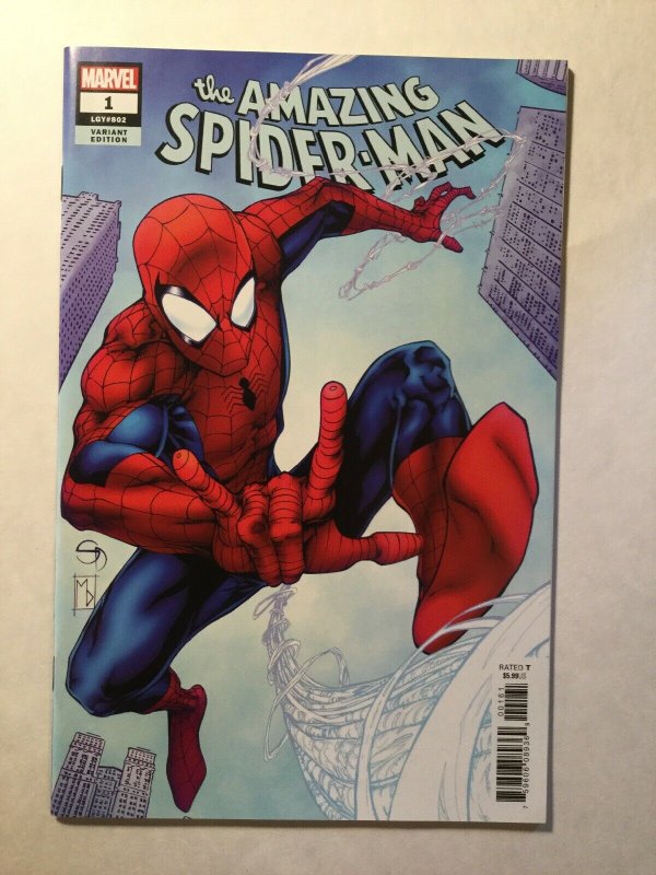 Amazing Spider-Man 1 Lgy 802 Near Mint Nm Davis Variant Marvel