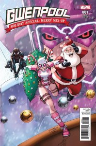 Gwenpool Holiday Special Merry Mix Up Lim Var () Marvel Comics Comic Book