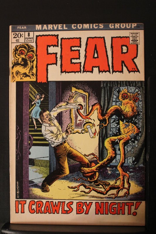 Adventure into Fear #8 (1972) High-Grade VF/NM Kirby, Ditko Art Wythville CERT!