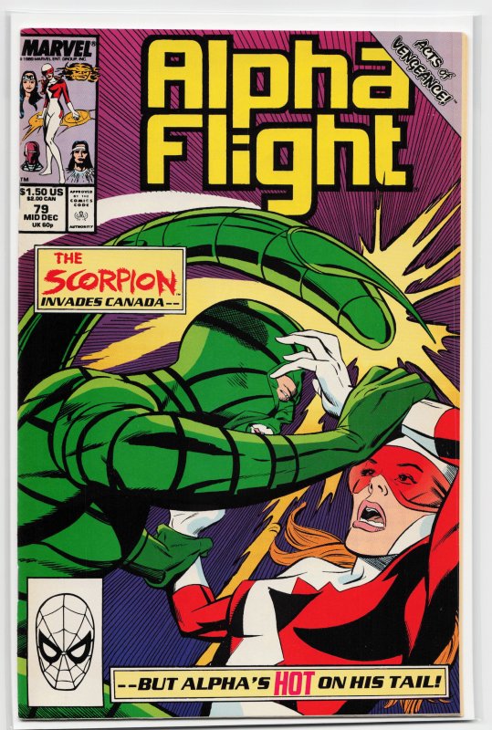 Alpha Flight #79 (1989) Alpha Flight