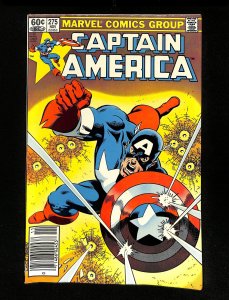 Captain America #275 Newsstand Variant 1st Baron Zemo II!