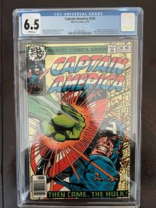 Captain America #230 (1979) - CGC 6.5 - Iconic Hulk Cover!