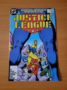 Justice League #4 Direct Market Edition ~ NEAR MINT NM ~ 1987 DC Comics