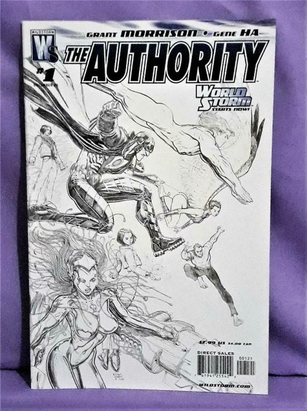 Grant Morrison AUTHORITY #1 - 2 Gene Ha Includes Variant #1 Cover (DC, 2006)!