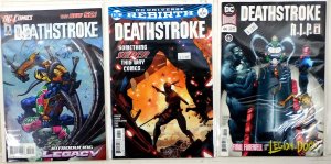 Deathstroke Lot of 3 #3, 7, 44 (2017) DC Comics 1st Print Comic Books