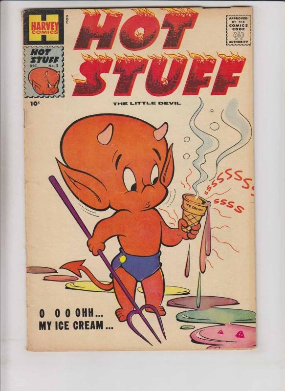 Hot Stuff, the Little Devil #2 VG- december 1957 - silver age harvey comics