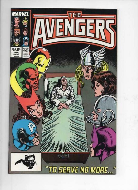 AVENGERS #280, NM, Captain America, Thor, 1963 1987, more Marvel in store