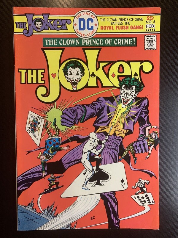 The Joker # 1-9 DC Comics 1975 Complete Run SET Mid Grade to Higher Mid Grade 