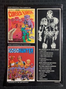 1982 JUDGE DREDD The Streets of Mega-City SC VG 4.0 1st Titan Books