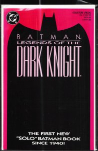 Legends of the Dark Knight #1 (1989) Batman