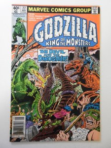 Godzilla #22 VG Condition moisture damage