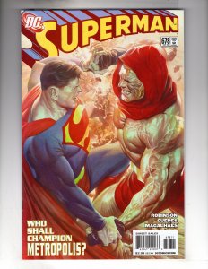 Superman #678 (2008) Awesome Painted Cover !!! / SB#4