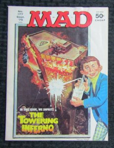 1975 MAD Magazine #177 GD+ 2.5 Alfred E Neuman / Towering Inferno Parody