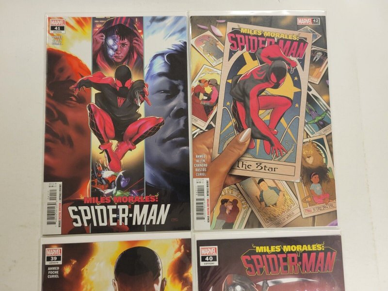 4 Miles Morales Spider-Man Marvel Comic Books #39 40 41 42 10 TJ43