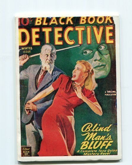 BLACK BOOK DETECTIVE-REPRODUCTION-LIMITED EDITION-BLIND MAN'S BLUFF-WINTER ISSUE