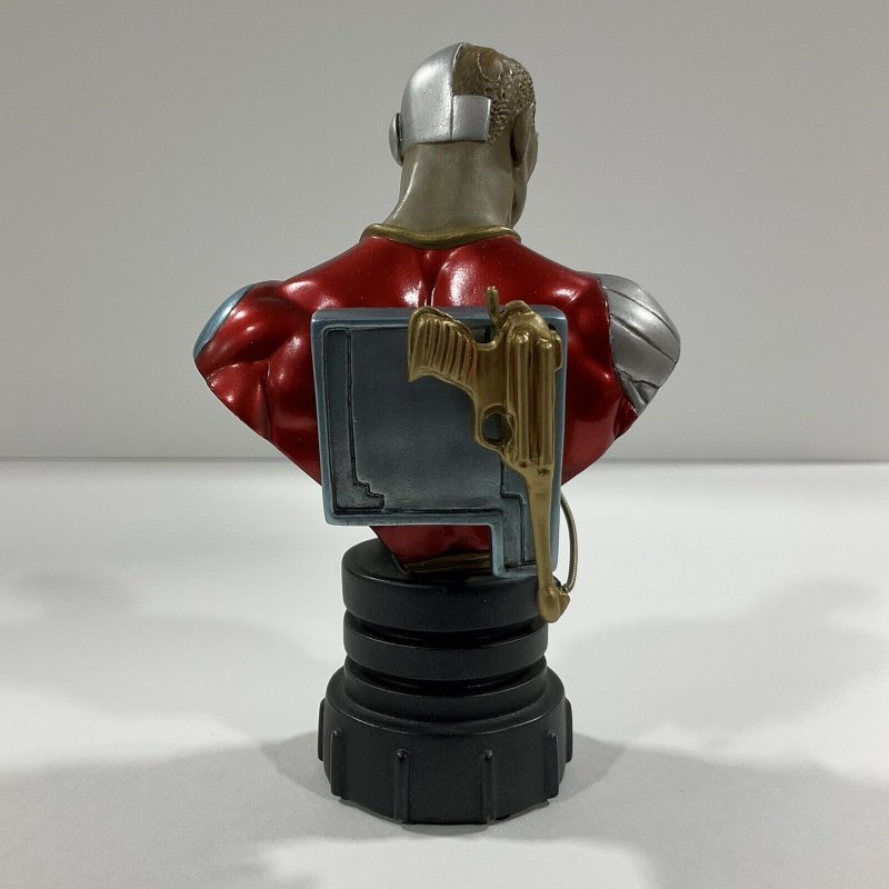 2002 Bowen Deathlok Mini Bust #1029 Professionally Displayed Signed Rick Buckler