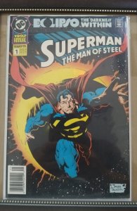 Superman: The Man of Steel Annual #1 Newsstand.  P03 Edition (1992)