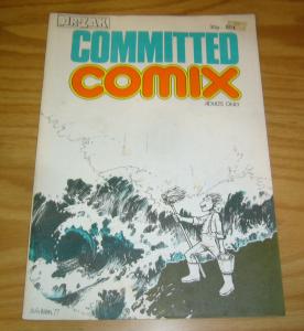 Committed Comix #1 FN british underground comix - ar-zak arts  lab press