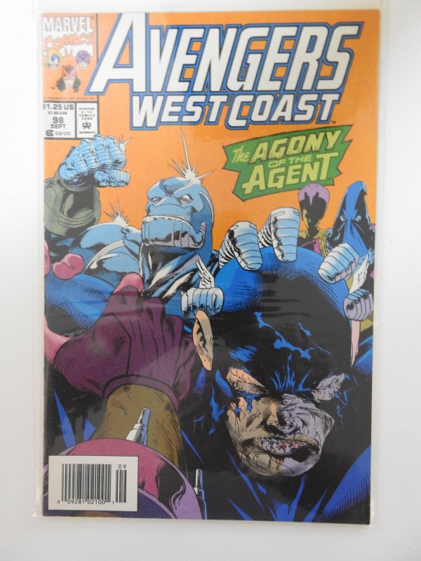 Avengers West Coast #98 Direct Edition (1993)