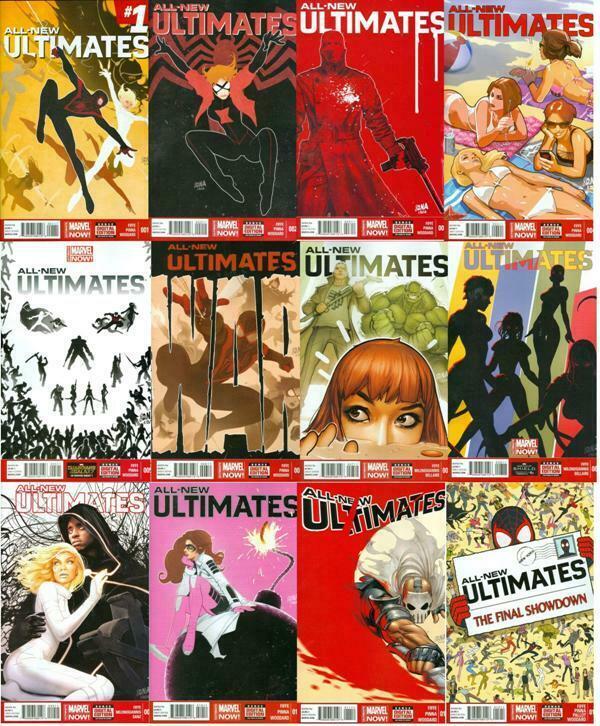 ALL NEW ULTIMATES (2014) 1A-12  COMPLETE !