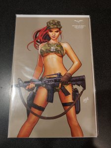 Hellchild : The Unholy #4 (4E cover) ~ Army Exclusive ~ Zenescope comic