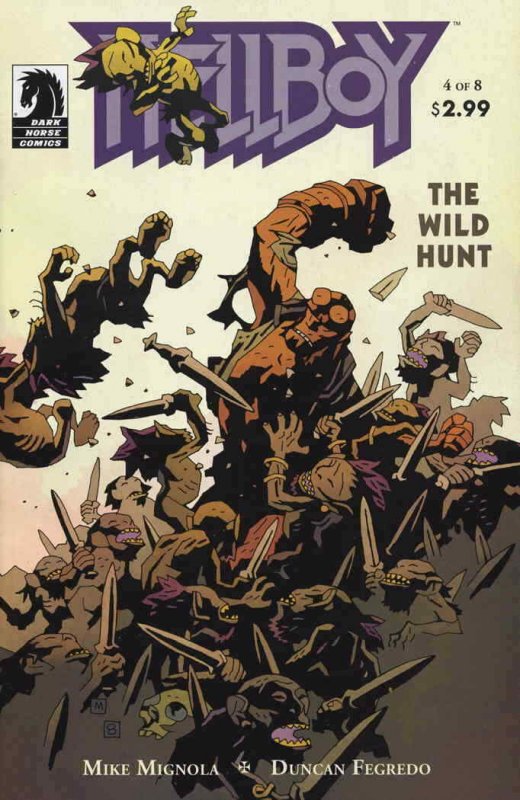 Hellboy: The Wild Hunt #4 FN; Dark Horse | save on shipping - details inside 