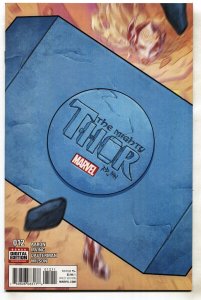 MIGHTY THOR #12 2016- Origin of Mjolnir-Thor's hammer-comic book