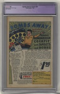Captain America Comics #59 (1946) - CGC 8.0 Moderate Restoration - Origin Retold