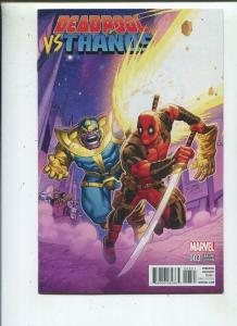 DEADPOOL vs THANOS #3, NM, Tim Seeley, Variant, 2015, Marvel, Infiniity War