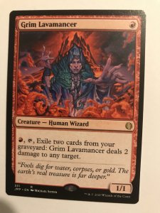 GRIM LAVAMANCER : Magic the Gathering MTG card; Jumpstart, Rare, NM