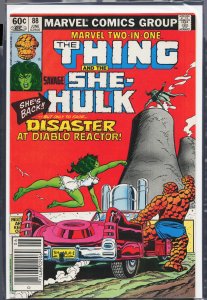 Marvel Two-in-One #88 (1982) The Thing